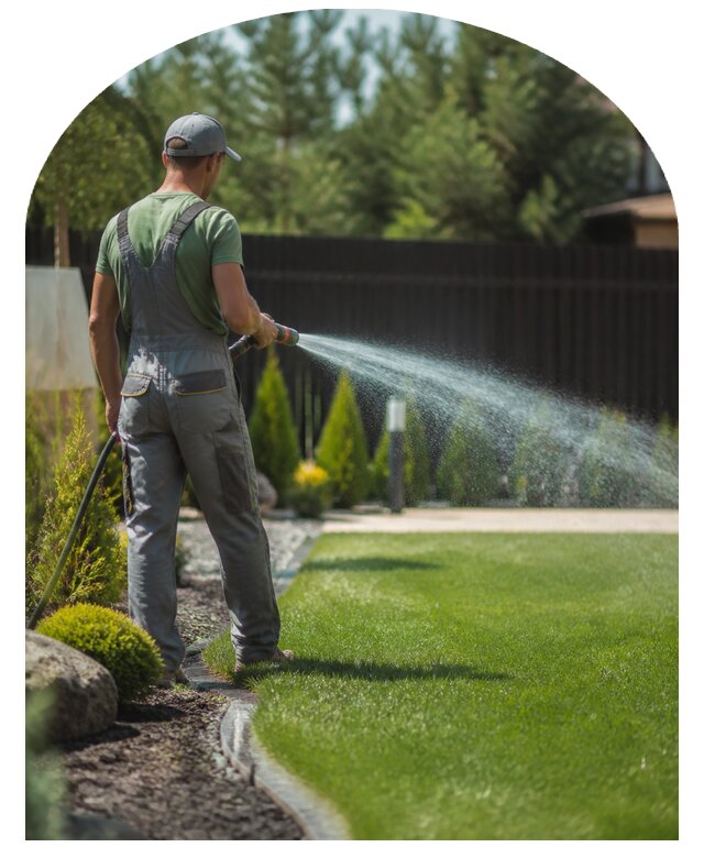 Полив газона для участков и территорий в Краснокамске